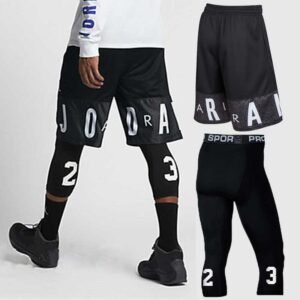 Men's  Shorts + Tights Basketball Sets